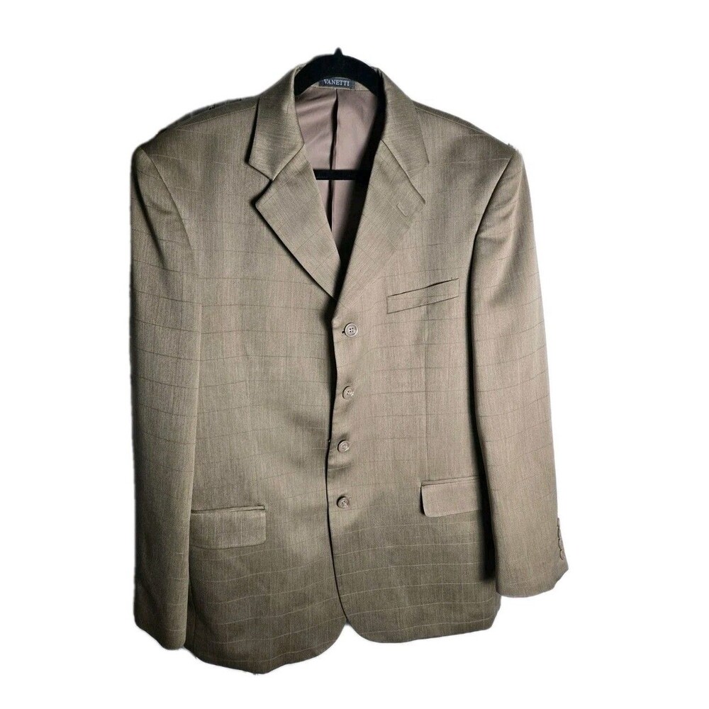 Vanetti 2pc Suit Jacket And Pants